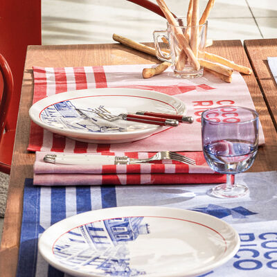 Caja Regalo 2 Individuales Coco-Rico Élysée Algodón